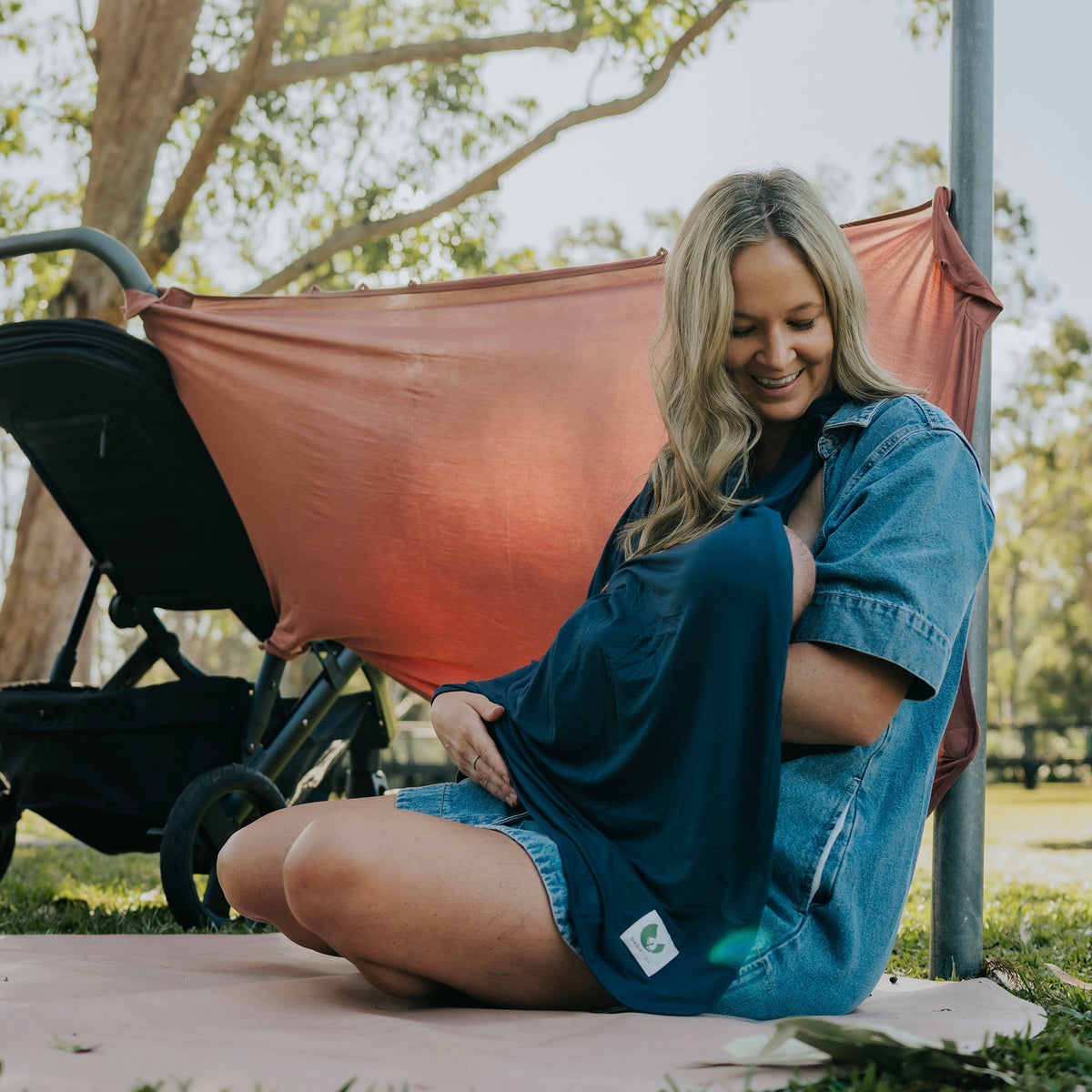 Multifunctional Magnetic Sun Cover - Dusty Rose