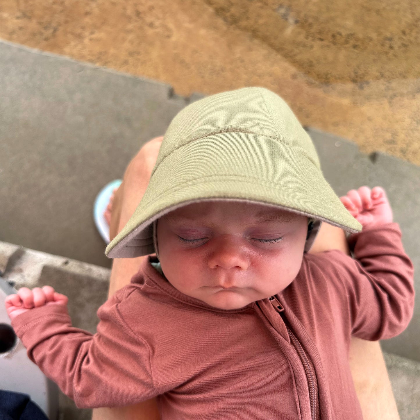 Baby & toddler Reversible legionnaire sun hat