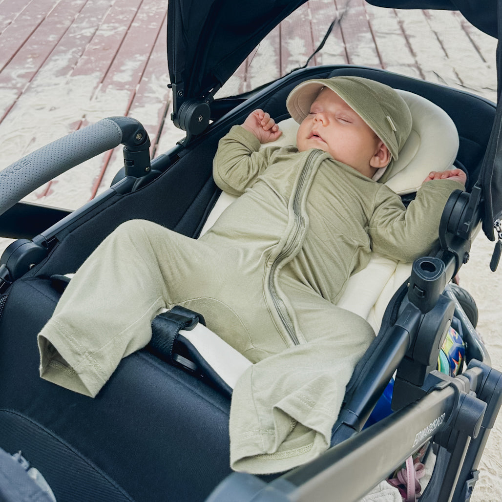 UV Protective sunsuit - Eucalypt Green