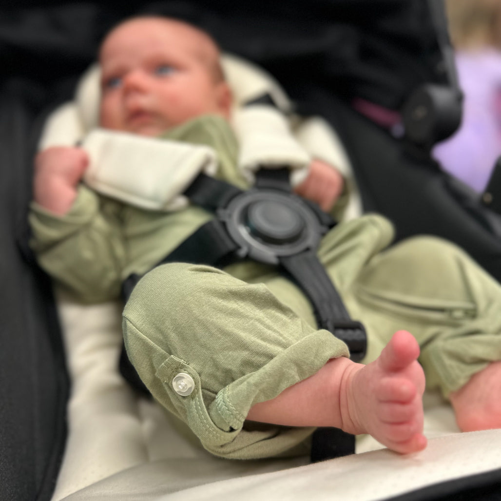 UV Protective sunsuit - Eucalypt Green