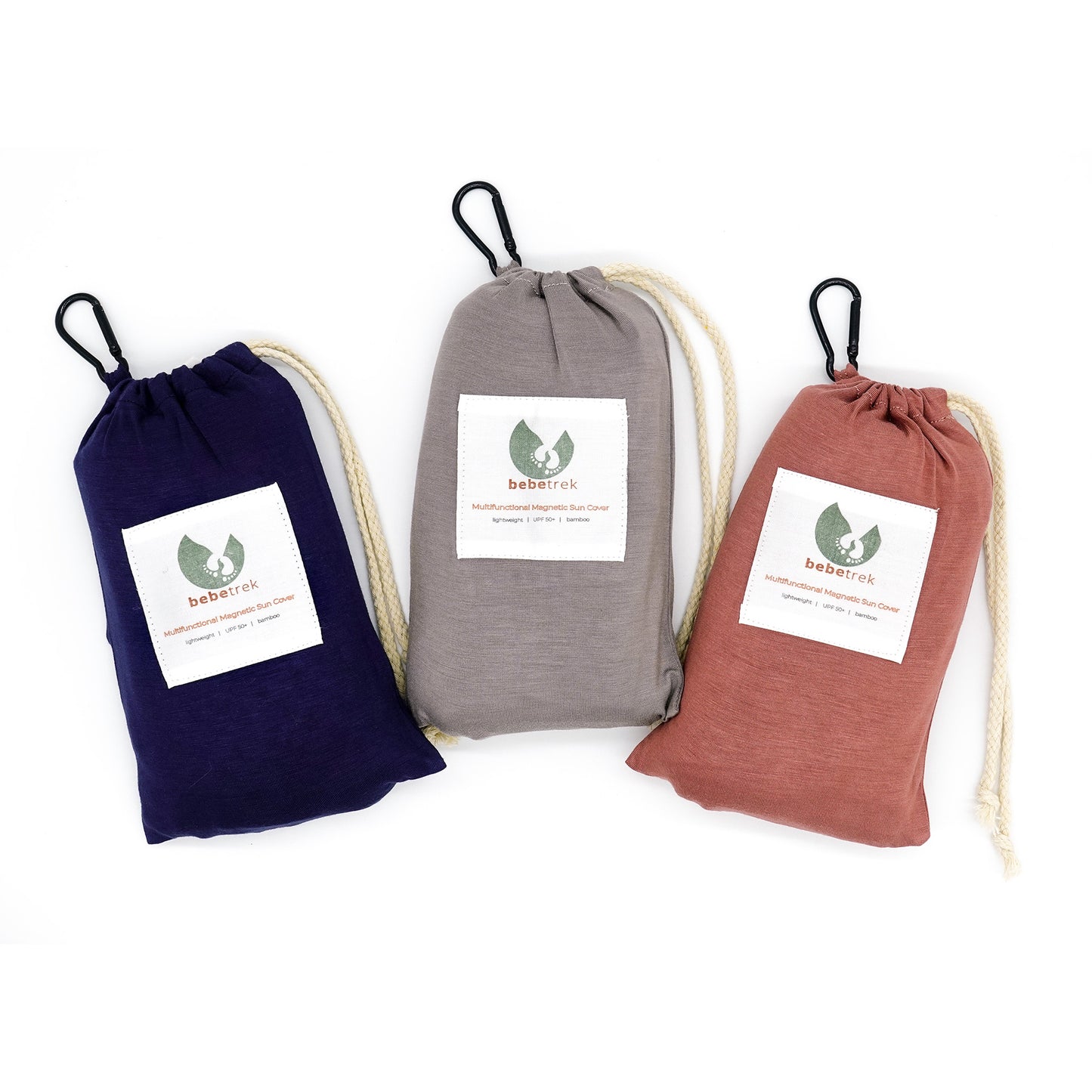 Multifunctional magentic sun covers come in their own carry bags