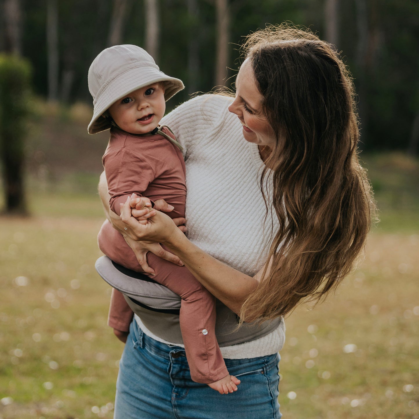 UV Protective sunsuit (Zipsuit)- Dusty Rose