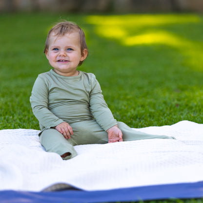 UV Protective sunsuit (T-Suit) - Eucalypt Green