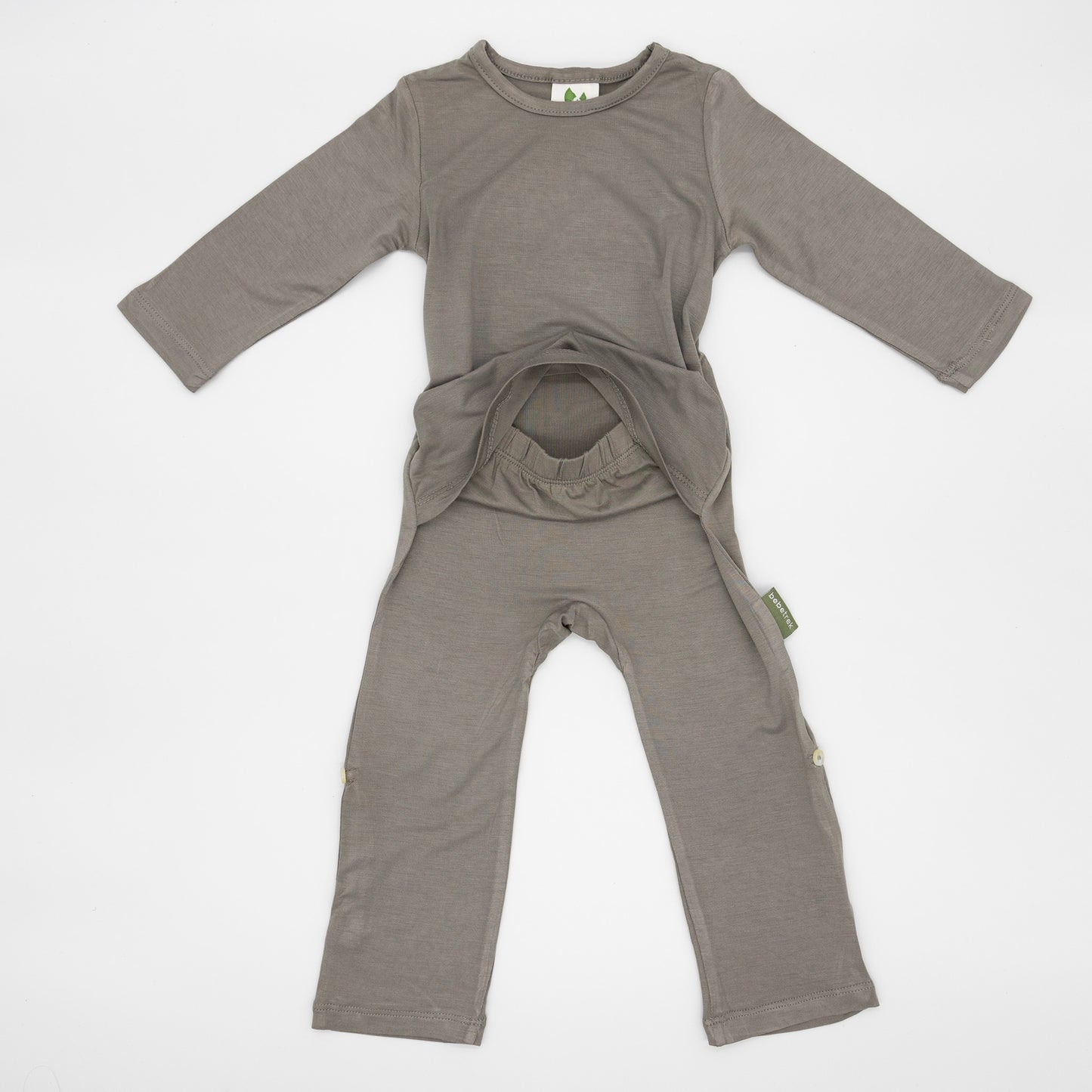 UV Protective sunsuit (T-Suit) - Earth Grey