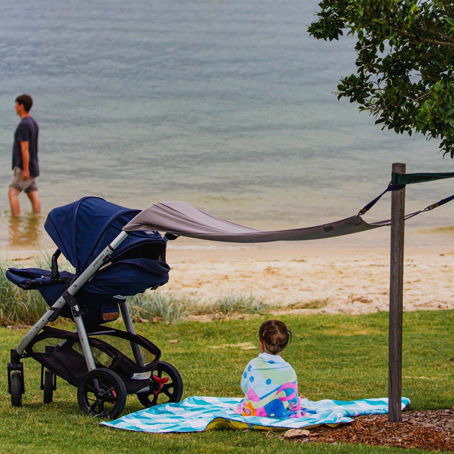 Multifunctional Magnetic Sun Cover | Pram cover | Carrier shade