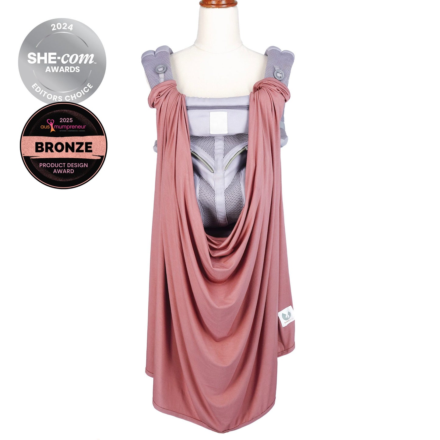 PRE-ORDER Multifunctional Magnetic Sun Cover - Dusty Rose