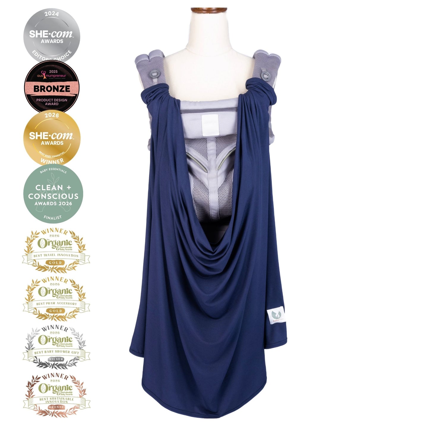 Multifunctional Magnetic Sun Cover - Navy Blue