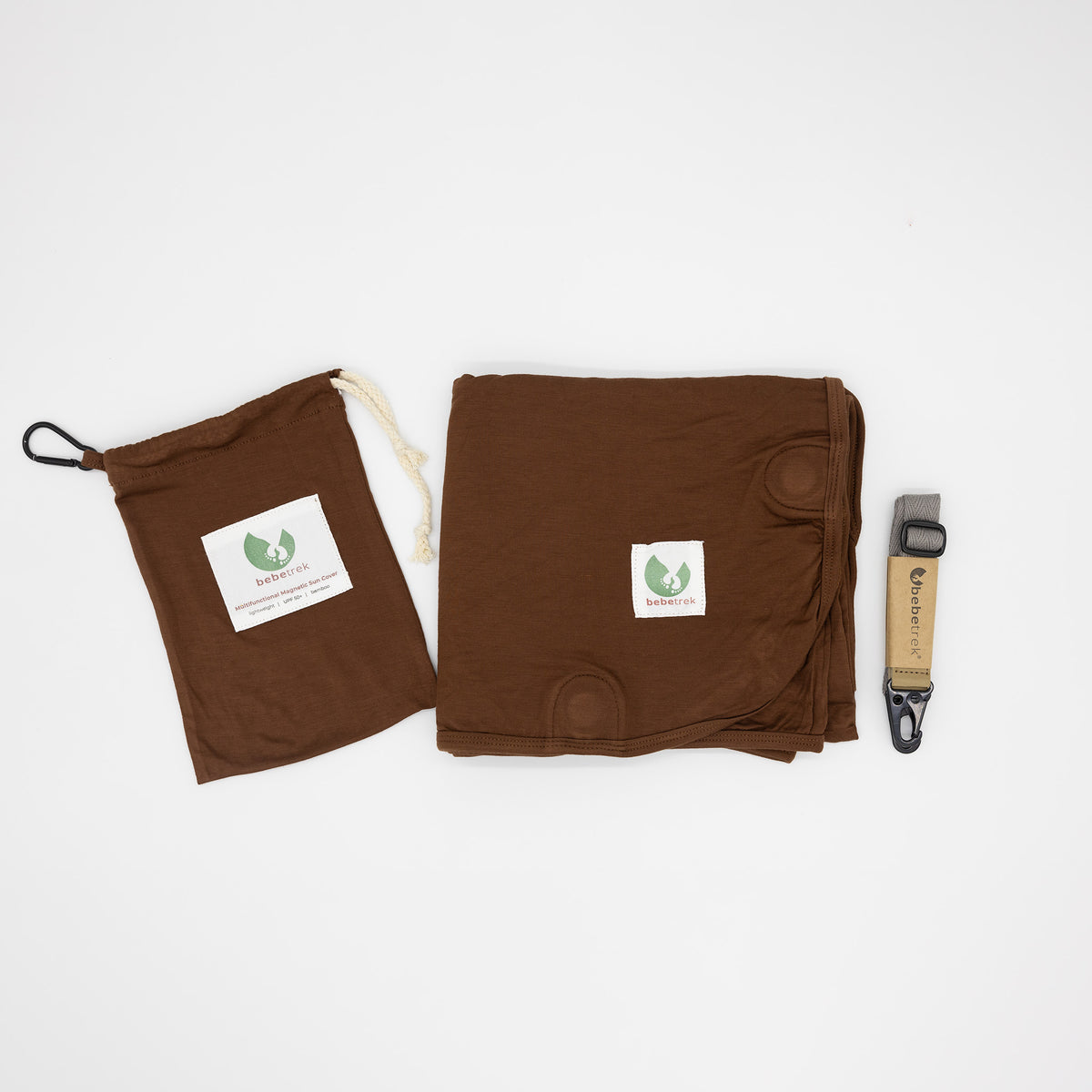 Multifunctional Magnetic Sun Cover - Chocolate Brown