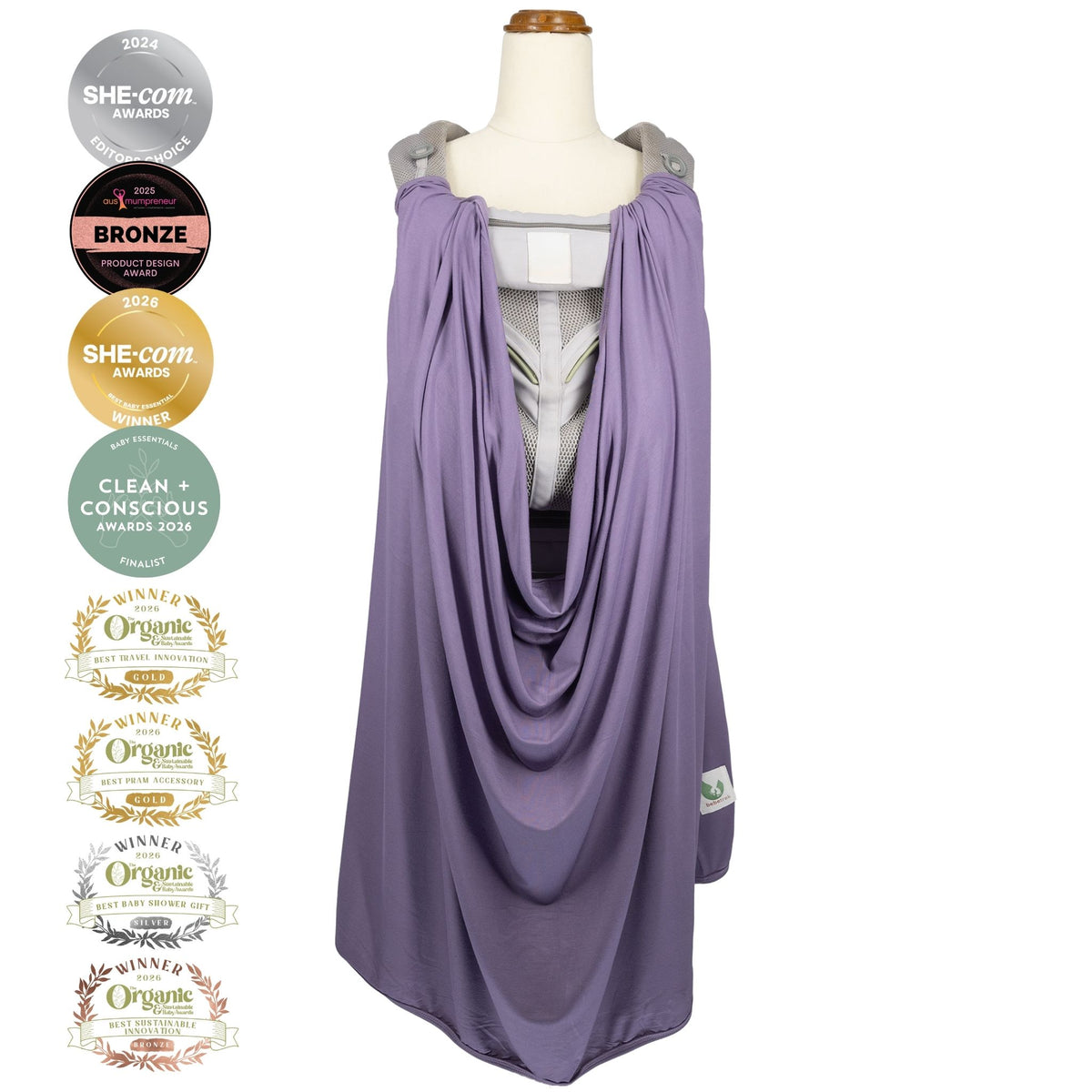 Multifunctional Magnetic Sun Cover - Wild Lavender